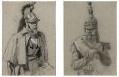 ARMAND-DUMARESQ Edouard Etudes De Soldats, Scènes De Chasse, De Courses Et Divers Sujets ARMAND-DUMARESQ Edouard Etudes De Soldats, Scènes De Chasse, De Courses Et Divers Sujets