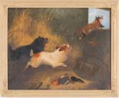 Armfield George Dogs Chasing The Fox Armfield George Dogs Chasing The Fox