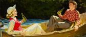 ARMITAGE ARNOLD A Refreshing Break, Ad Illustration ARMITAGE ARNOLD A Refreshing Break, Ad Illustration