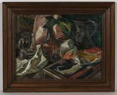 ARMOUR Mary Nicol Neil Still Life With Spotted Leaves ARMOUR Mary Nicol Neil Still Life With Spotted Leaves