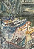 ARMSTRONG Arthur Fishing Boats In The Harbour ARMSTRONG Arthur Fishing Boats In The Harbour