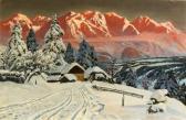 ARNEGGER Alois Winter Landscape ARNEGGER Alois Winter Landscape