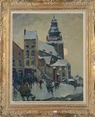 ARNOE G L'église De La Chapelle Sous La Neige ARNOE G L'église De La Chapelle Sous La Neige