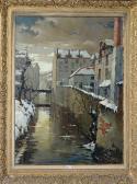 ARNOE G La Senne À Bruxelles Sous La Neige ARNOE G La Senne À Bruxelles Sous La Neige