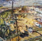 ARNOLD Catherine Chicago Harbor Scene ARNOLD Catherine Chicago Harbor Scene