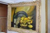 ARNOLD Clara Maxfield Still Life Of Fruit And A Champagne Bottle ARNOLD Clara Maxfield Still Life Of Fruit And A Champagne Bottle