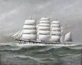 ARNOLD J. Study Of The Clipper Ship Loch Carron ARNOLD J. Study Of The Clipper Ship Loch Carron