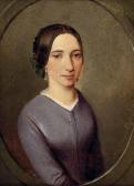 ARNOLD Josef Bildnis Einer Jungen Dame Mit Ohrringen ARNOLD Josef Bildnis Einer Jungen Dame Mit Ohrringen