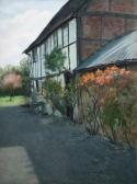 ARON Kalman House With Blooming Flowers ARON Kalman House With Blooming Flowers
