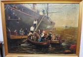 AROSA Figures Embarking On A Ship AROSA Figures Embarking On A Ship