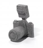 ARSHAM Daniel Pentax K1000 Reformed In Black Glass ARSHAM Daniel Pentax K1000 Reformed In Black Glass
