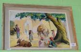 ARULRAJ Gideon Figures Beneath A Tree ARULRAJ Gideon Figures Beneath A Tree