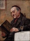 ASCHENBRENNER Karl Sitzender Lesendergeistlicher ASCHENBRENNER Karl Sitzender Lesendergeistlicher