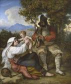 ASHER Louis Italienische Hirtenfamilie ASHER Louis Italienische Hirtenfamilie