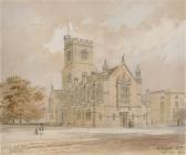 ashpitel arthur A Preliminary Sketch For St. Barnabas Church, Homerton, Hackney ashpitel arthur A Preliminary Sketch For St. Barnabas Church, Homerton, Hackney