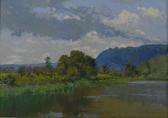 ASHTON Julian Howard Quiet River Landscape ASHTON Julian Howard Quiet River Landscape