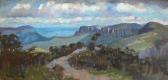 ASHTON Julian Richard A Scene In The Blue Mountains, New South Wales ASHTON Julian Richard A Scene In The Blue Mountains, New South Wales
