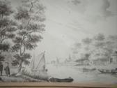 ASMUS W I M Dutch Canal Scene ASMUS W I M Dutch Canal Scene