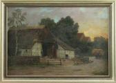 ASMUSSEN Anton Sommerabend Im Dorfe ASMUSSEN Anton Sommerabend Im Dorfe