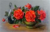 ASOVTSEFF Alexandra Still Life Red Roses ASOVTSEFF Alexandra Still Life Red Roses