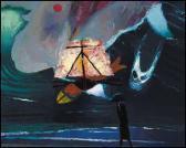 ASPELL Peter N. Lawson Fireship In A Tidal Wave: Stormy Fireship I ASPELL Peter N. Lawson Fireship In A Tidal Wave: Stormy Fireship I