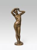 Aspernburg Edmund Hofmann v. Nude Tying Her Hair Aspernburg Edmund Hofmann v. Nude Tying Her Hair
