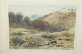 ASPINWALL Reginald A.r.cam.a. "an Autumn Gleam On The Lledr, North Wales" Signed And Dated "1888", Also Inscribed On The Artist's Original Label Verso With The Title Of The Work And His Address ASPINWALL Reginald A.r.cam.a. "an Autumn Gleam On The Lledr, North Wales" Signed And Dated "1888", Also Inscribed On The Artist's Original Label Verso With The Title Of The Work And His Address