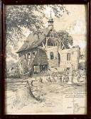 ASSMANN Richard Zerstörte Holzkirche Michalowk ASSMANN Richard Zerstörte Holzkirche Michalowk