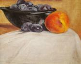 ASSOULINE J Nature Morte Aux Prunes Et À La Pêche ASSOULINE J Nature Morte Aux Prunes Et À La Pêche