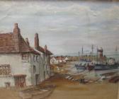 ATACK LESTER Cornish Harbour Scenes ATACK LESTER Cornish Harbour Scenes