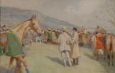 ATKINSON John A Hunt Meeting With Spectators ATKINSON John A Hunt Meeting With Spectators