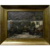 ATKINSON William Edwin Night - Concarneau, France ATKINSON William Edwin Night - Concarneau, France