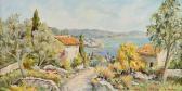 AUBERSON A. Paysage De Ligurie AUBERSON A. Paysage De Ligurie