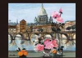 AUBERT Michel-Henri Le Pont D'ange Et Le Vatican (rome) AUBERT Michel-Henri Le Pont D'ange Et Le Vatican (rome)