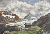 AUERHAMMER JOSEF Gebirgslandschaft AUERHAMMER JOSEF Gebirgslandschaft