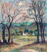 AUGUSTO MARTEAU Paisaje Cordobes - La Cumbre AUGUSTO MARTEAU Paisaje Cordobes - La Cumbre