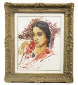AUGUSTUS John The Portrait Of Sunita AUGUSTUS John The Portrait Of Sunita