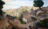 AURELI Raniero Veduta Di Anticoli Corrado AURELI Raniero Veduta Di Anticoli Corrado