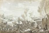 AURIOL Charles Joseph La Bataille De Jemmapes AURIOL Charles Joseph La Bataille De Jemmapes