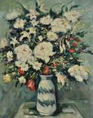 AUSTIN RACHEL Still Life Study Vase Of Flowers AUSTIN RACHEL Still Life Study Vase Of Flowers