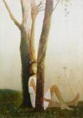 AVERIANOV Andre Figure Seated Beneath A Tree AVERIANOV Andre Figure Seated Beneath A Tree