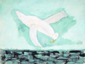 AVERY Milton Clark Bird And Choppy Sea AVERY Milton Clark Bird And Choppy Sea