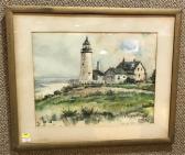 AVISON GEORGE ALFRED Pemiquid Lighthouse, Maine AVISON GEORGE ALFRED Pemiquid Lighthouse, Maine