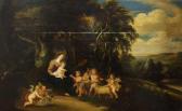 AVONT van Peeter Maria Mit Dem Kind, Dem Johannesknaben, Fünf Engeln Und Einem Lamm AVONT van Peeter Maria Mit Dem Kind, Dem Johannesknaben, Fünf Engeln Und Einem Lamm