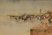 AVRAM Ben Harbor Scene AVRAM Ben Harbor Scene