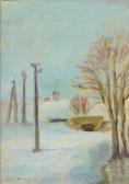 AXELROD MEYER Winter Landscape AXELROD MEYER Winter Landscape