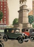 AYER END SON N.W. Ford Model A Illustration AYER END SON N.W. Ford Model A Illustration