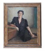 AYRTON Eileen Frances Portrait Of Mrs Hilda Hannt AYRTON Eileen Frances Portrait Of Mrs Hilda Hannt