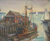AZNIVE Grace Rockport Harbor Scene With Fishing Boats And Docks AZNIVE Grace Rockport Harbor Scene With Fishing Boats And Docks