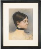 BÉRAUD Jean Portrait Présumé De Marthe Mellot, Actrice De La Comédie Française BÉRAUD Jean Portrait Présumé De Marthe Mellot, Actrice De La Comédie Française